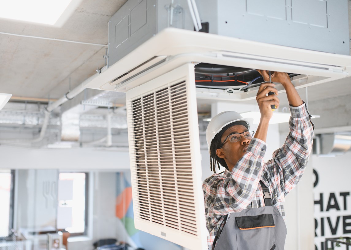 Air conditioning installation in schools