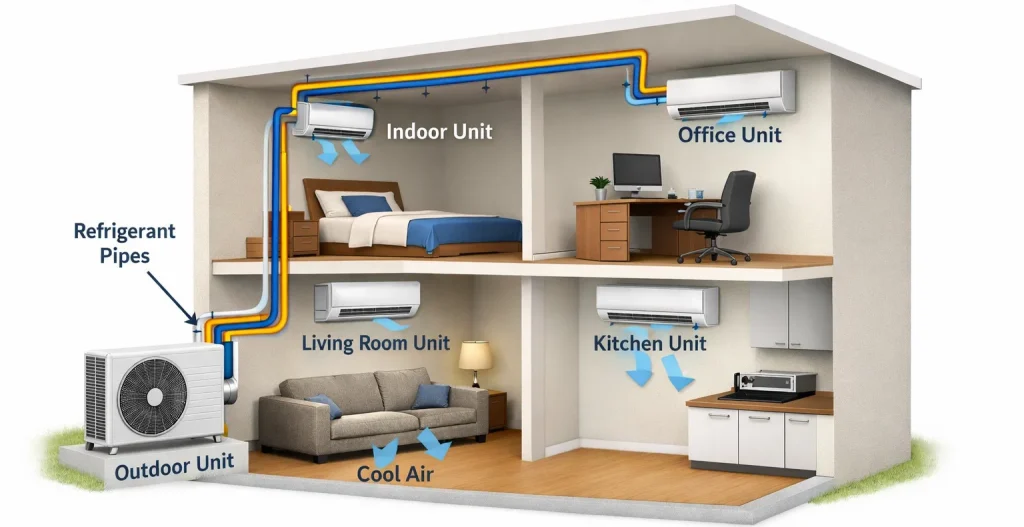 multi split air conditioning system